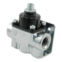 Fuel Pressure Regulator Black & Chrome Holley Style 4½ To 9 Psi Adjustable